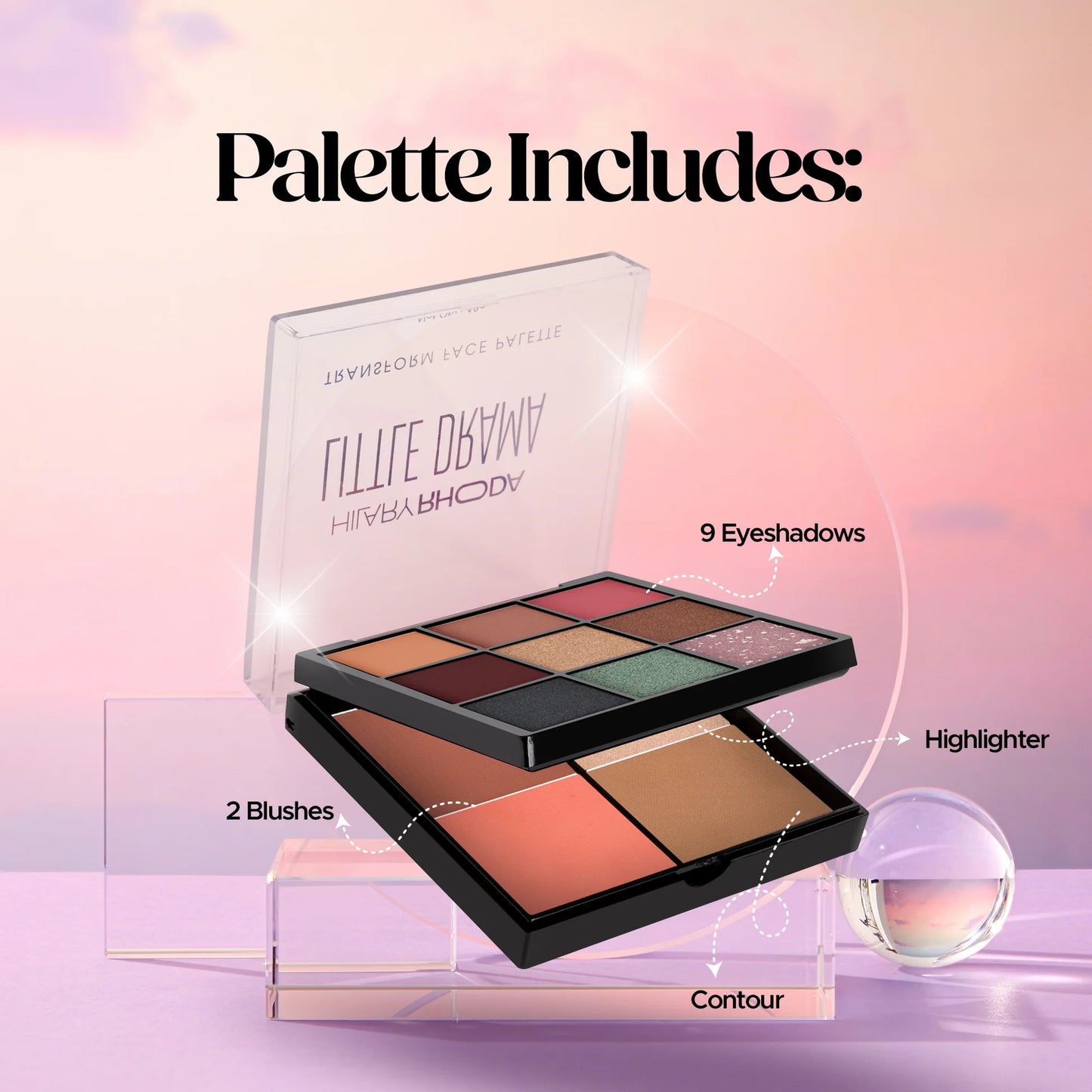 HILARY RHODA Transform Face Palette 02little drama