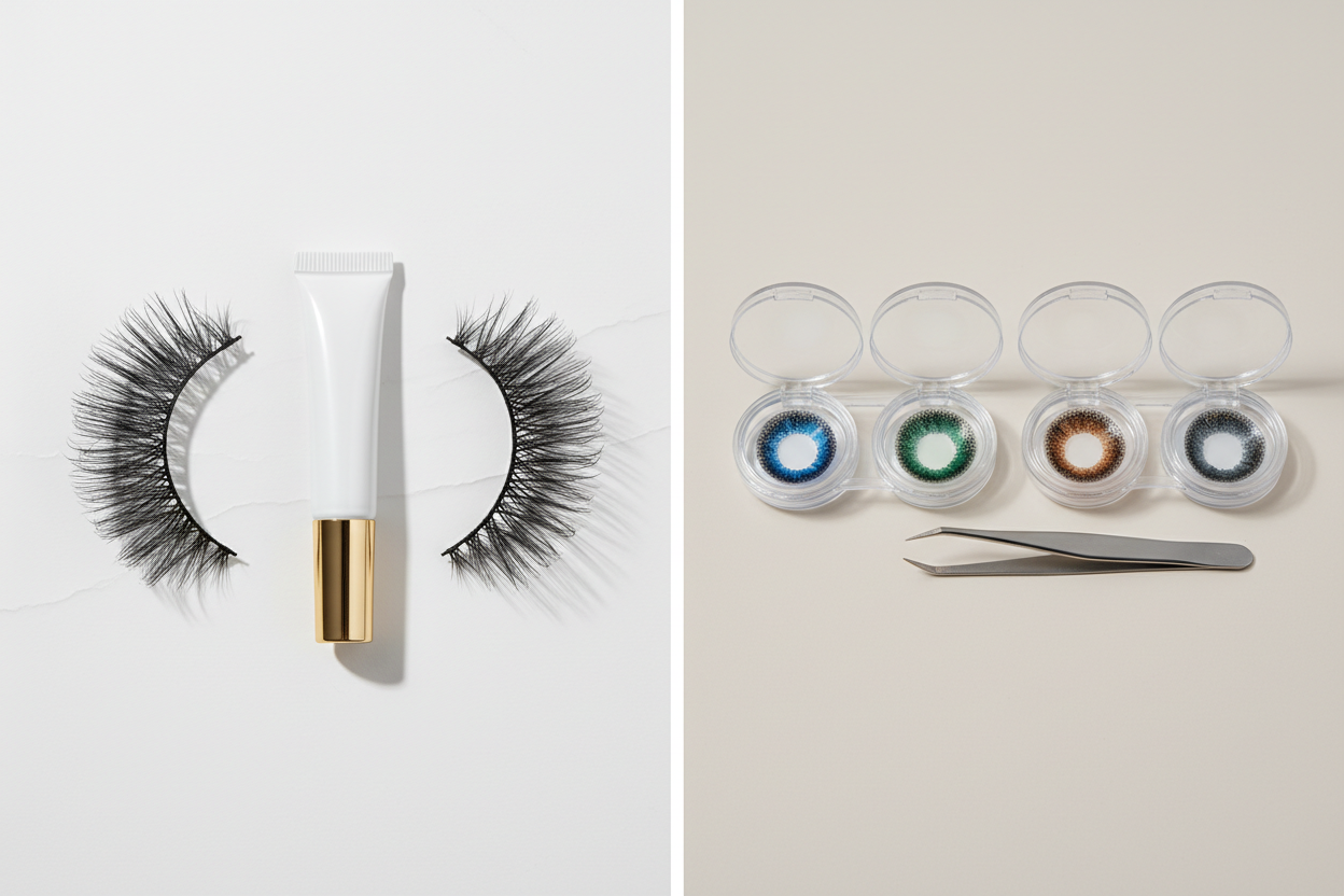 EYELASHES, LENSES & OTHERS