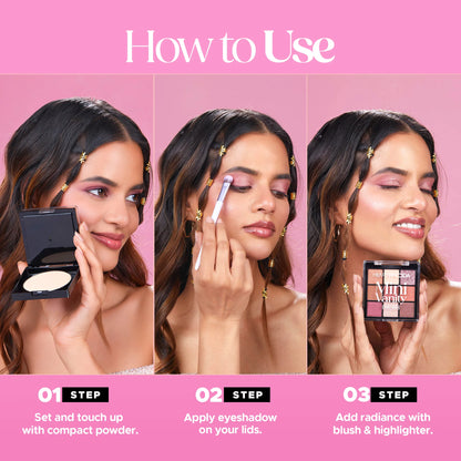 HILARY RHODA Mini Vanity | Glam Queen, Drama Queen (01glam queen)