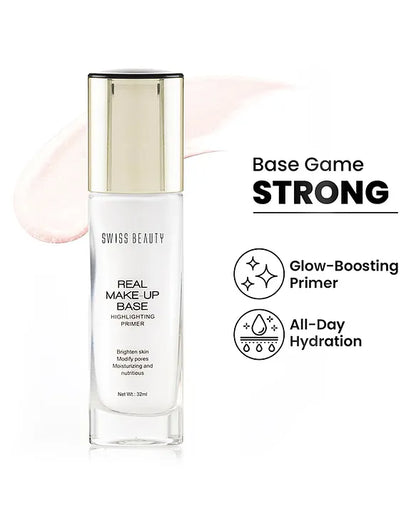 Swiss Beauty Real Makeup Base Highlighting Primer Skin 02