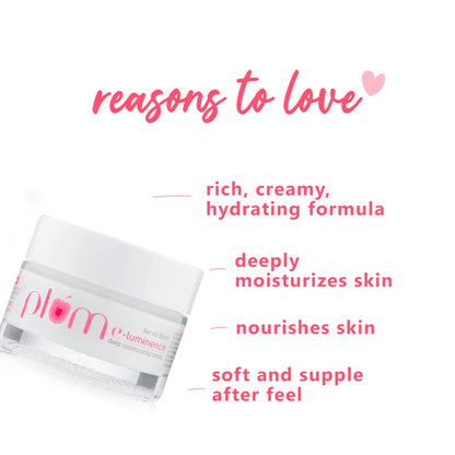 PLUM E-Luminence Deep Moisturizing Cream for Dry Skin 50ml