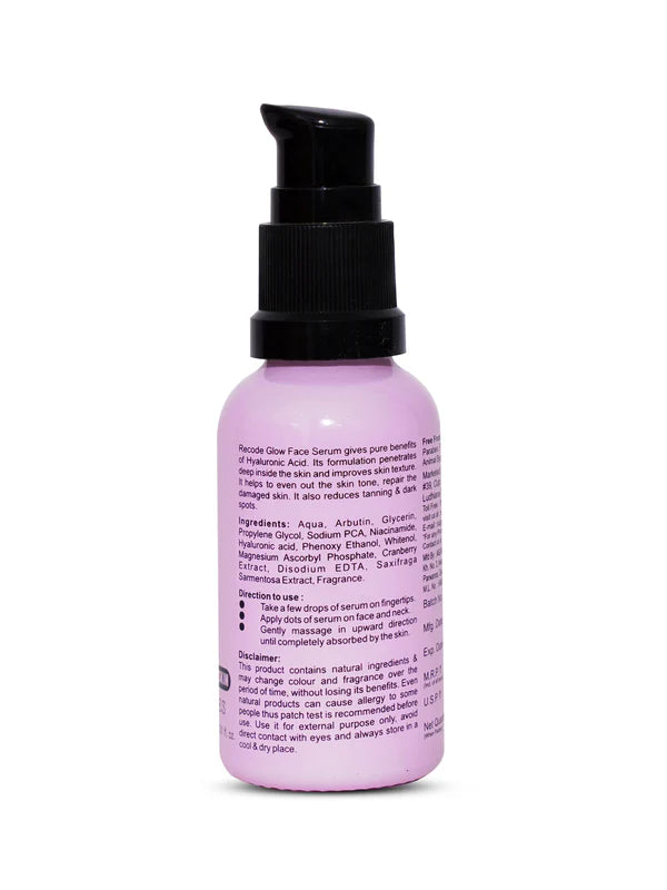 Recode Glow Face Serum Ace Of Base -30 ML