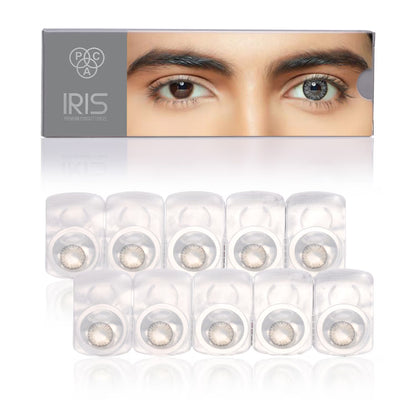 PAC IRIS Premium Contact Lenses - Grey