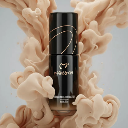 Makezmia Velvet Matt Foundation MKZ  (30ml)