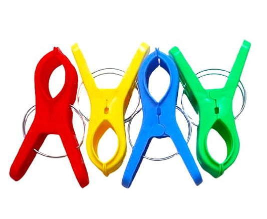 Saree Pre Pleating Clips | Saree Pegs for Draping (Pack of 4)