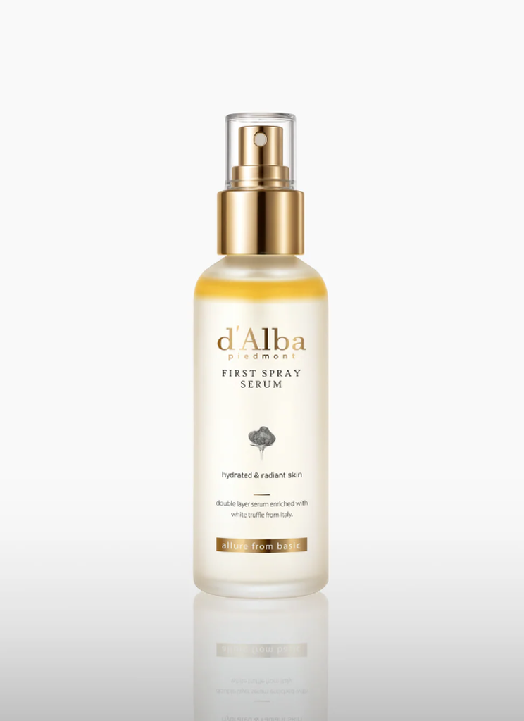d'Alba piedmont White Truffle First Spray Serum, Vegan, Non Comedogenic, Face Moisturizer