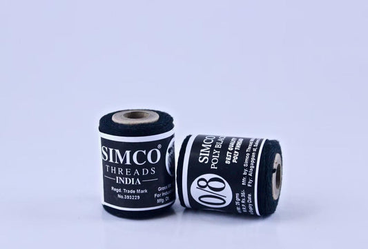 SIMCO POLY BLACK THREAD (0/8)