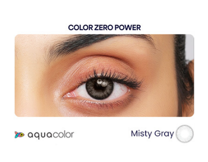 Aquacolor lens- Misty gray