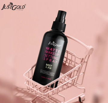 JUST GOLD MATTE MAKEUP SETTING SPRAY MIST & FIX