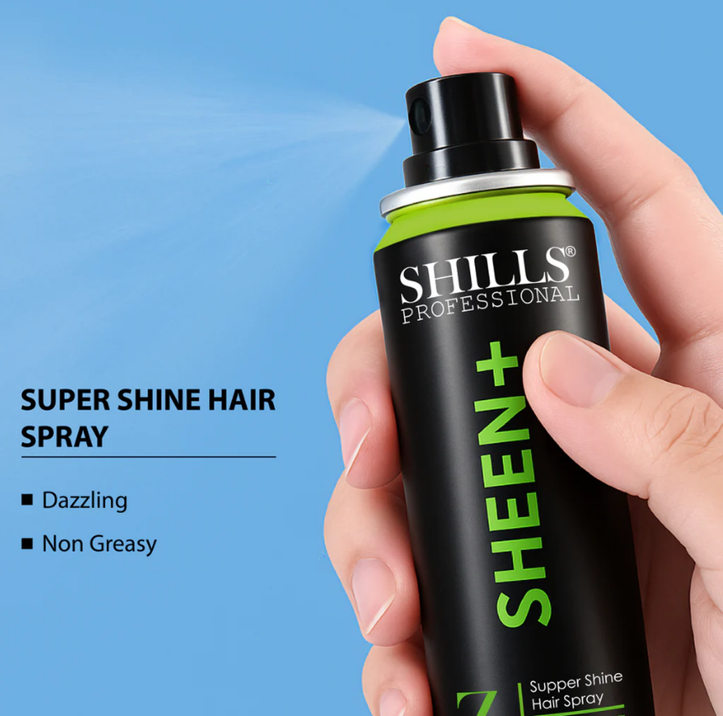 SHILLS SHEEN+ SUPER SHINE HAIR SPRAY