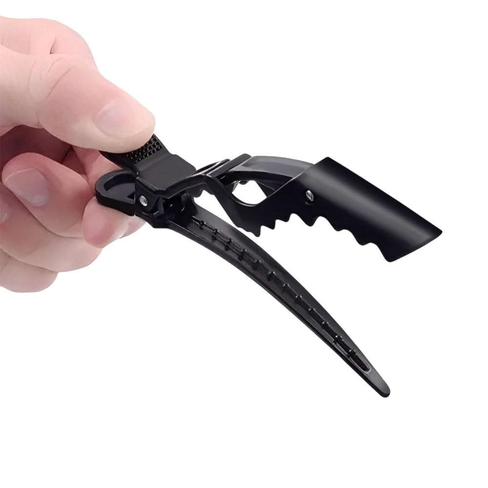 Toni & Guy Hair Crocodile Clips Section Clips for Women (Pack of 6)