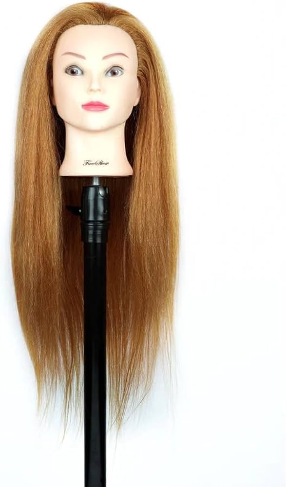 80:20 hairstyle dummy with table stand