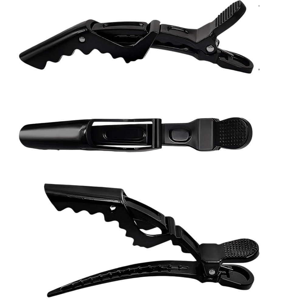 Toni & Guy Hair Crocodile Clips Section Clips for Women (Pack of 6)