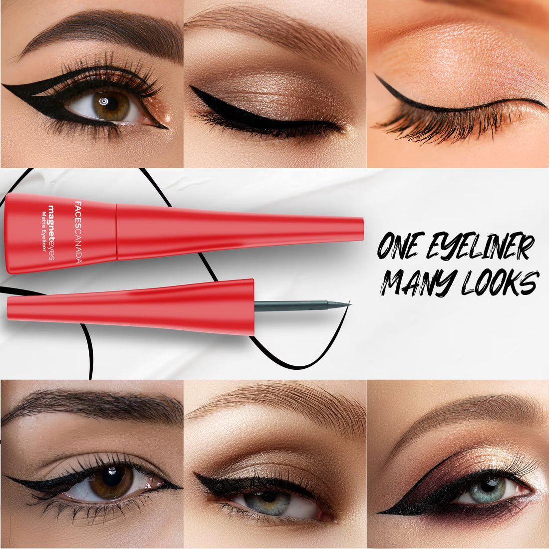 Faces Canada Magneteyes Matte Eyeliner - Black