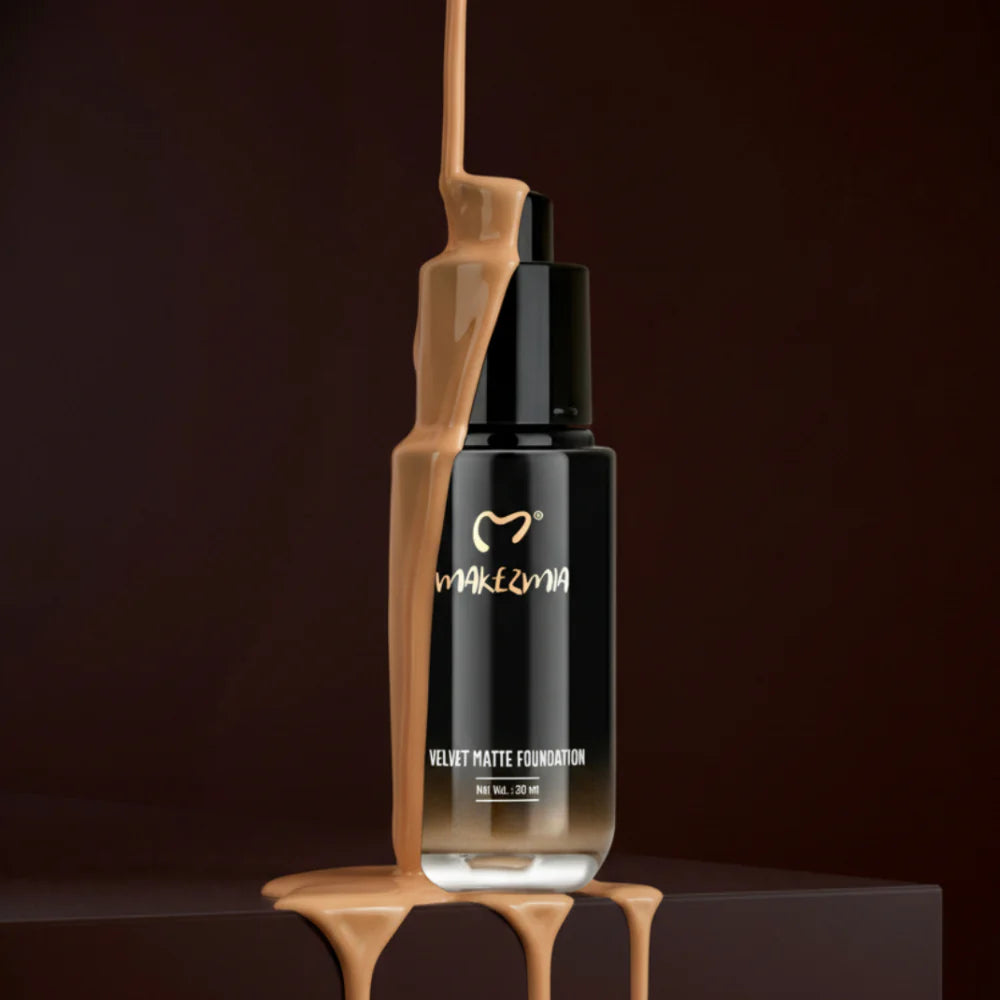Makezmia Velvet Matt Foundation MKZ  (30ml)