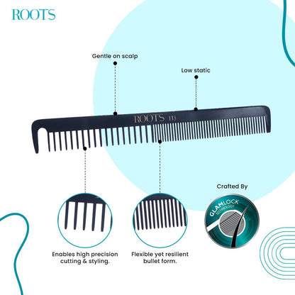 ROOTS - Professional Hair Cutting Comb -Model No. 113