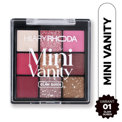 HILARY RHODA Mini Vanity | Glam Queen, Drama Queen (01glam queen)