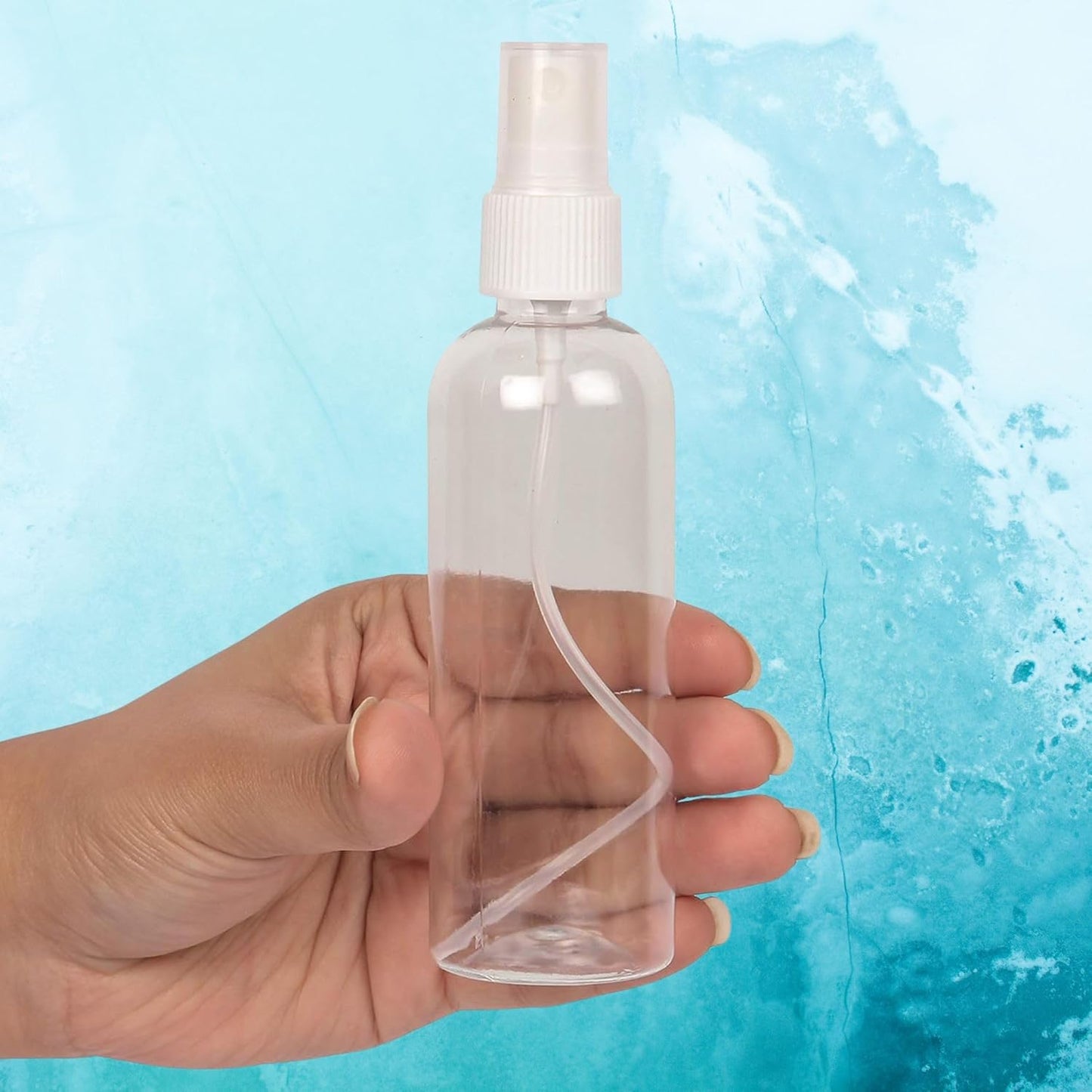 80ML Fine Mist Empty Spray Bottle – Refillable, Leakproof & Ultra-Fine Atomizer for Travel, Beauty, Skincare, Makeup, Sanitizer & More – Portable