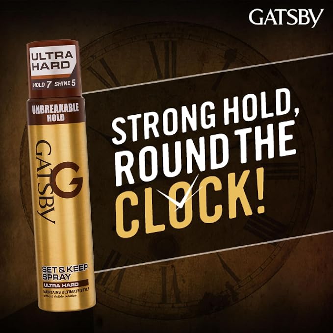 Gatsby Set & Keep Hair Spray Ultra Hard