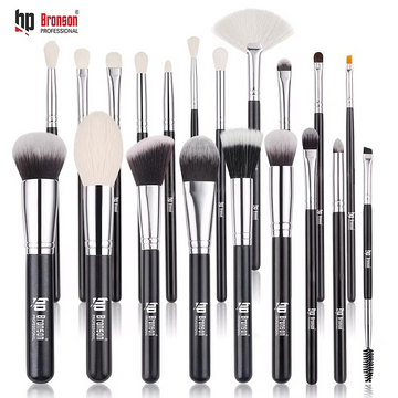 Bp Bronzon 20 Pcs Beginner Face & Eye Makeup Brush Kit