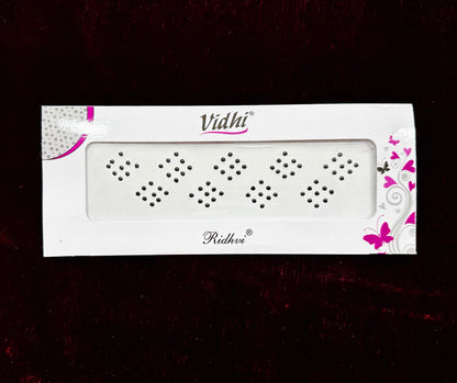 Bindi card - Black shine