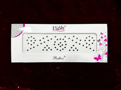 Bindi card - Black shine