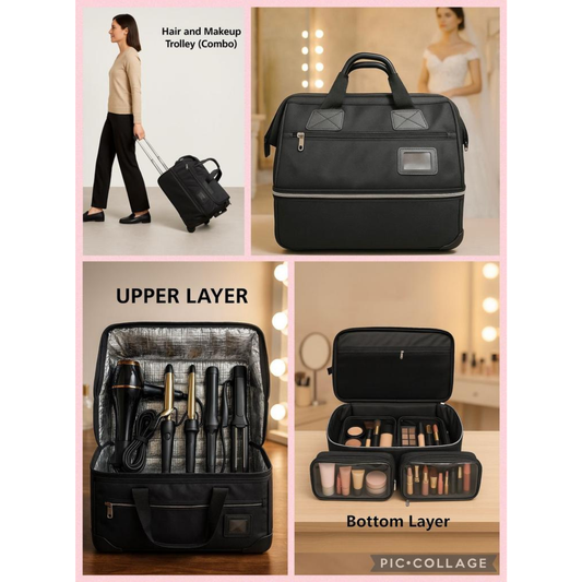 Hair & Makeup Trolley (Combo)