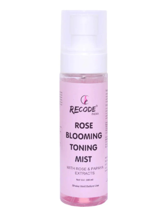 RECODE Rose Blooming Toning Face Mist Toner - 100 ML