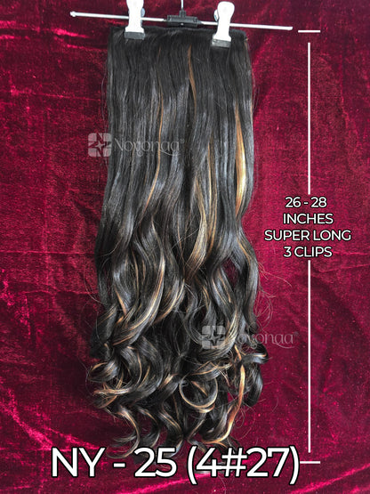 NY25 (26-28 inches) NOYONAA Hair Extension