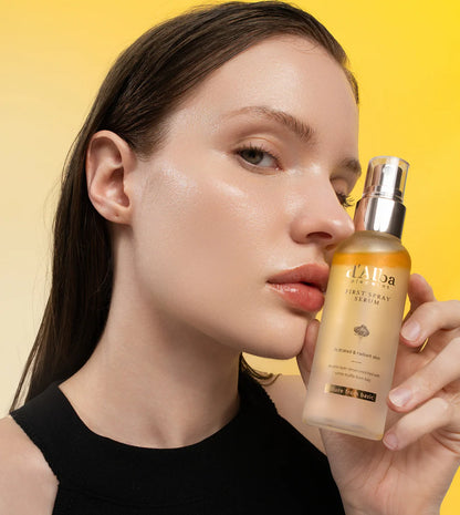 d'Alba piedmont White Truffle First Spray Serum, Vegan, Non Comedogenic, Face Moisturizer