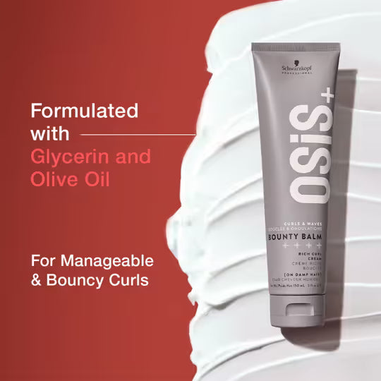 Schwarzkopf Professional – OSiS+ Bounty Balm Rich Curl Cream (150ml)