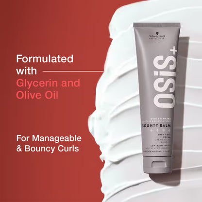 Schwarzkopf Professional – OSiS+ Bounty Balm Rich Curl Cream (150ml)