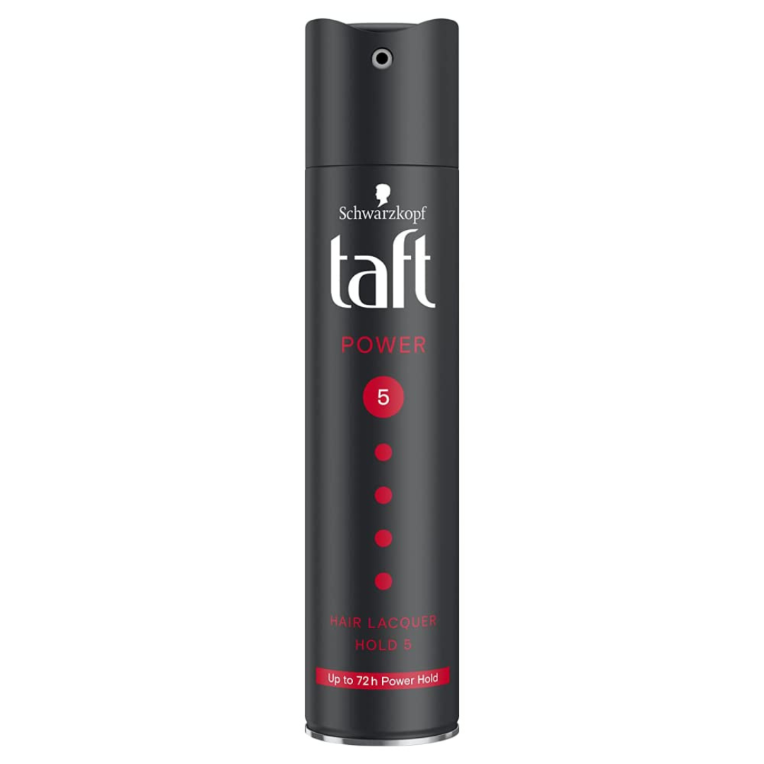 Schwarzkopf Taft Power Hair Lacquer – Mega Strong 5 Hair Spray (250ml)