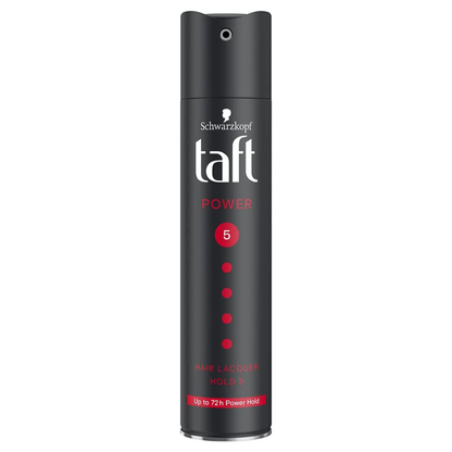 Schwarzkopf Taft Power Hair Lacquer – Mega Strong 5 Hair Spray (250ml)
