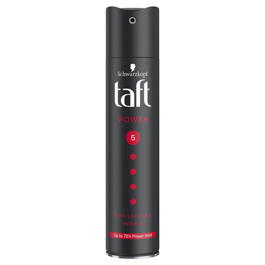 Schwarzkopf Taft Power Hair Lacquer – Mega Strong 5 Hair Spray (250ml)