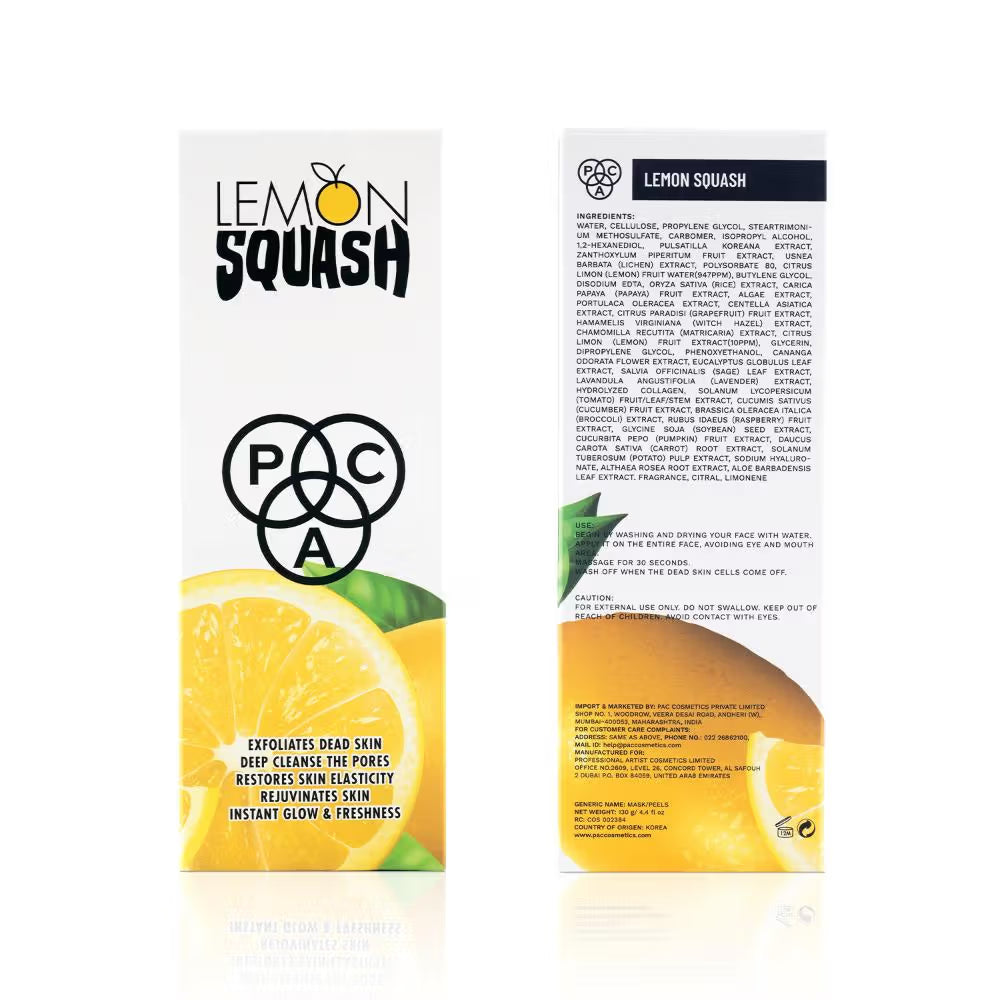PAC Lemon Squash Exfoliator