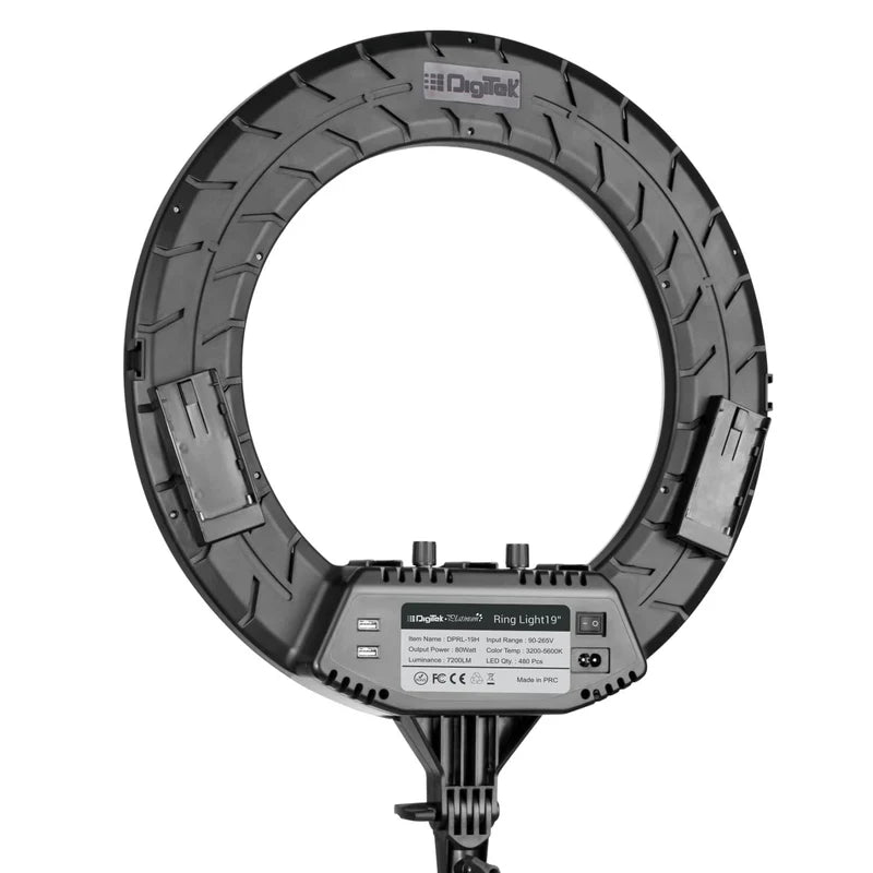 Digitek Platinum DPRL 19RT Professional LED Ring Light with Tripod stand