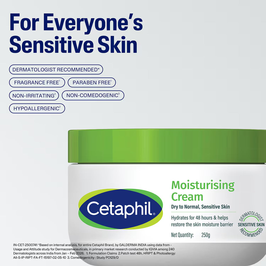 Cetaphil Moisturising Cream (250g)