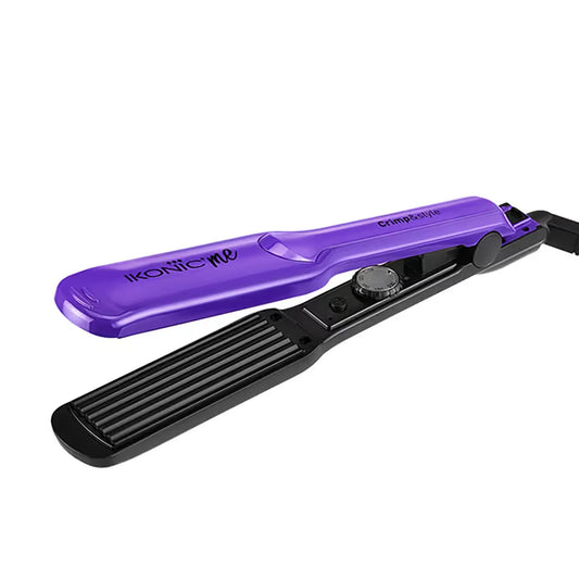 Ikonic Professional – Hair Crimper Crimp & Style 1.5 Inch Wide Texture Plates