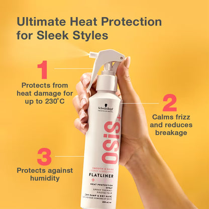 Schwarzkopf Professional OSiS+ Flatliner Heat Protection Spray (200ml)